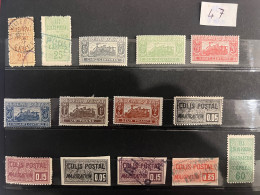 France Colis Postaux Neuf Et Oblitérés  Lot 47 1892/1918 Cote + 409 Euros - Altri & Non Classificati