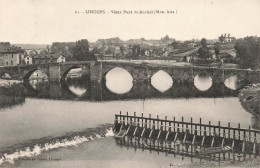 FRANCE - Limoges - Vue Sur Le Vieux Pont St Martial ( Mon Hist) - Vue Générale - Carte Postale Ancienne - Limoges