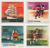 725205 HINGED PORTUGAL 1982 GRANDES ACONTECIMIENTOS DEPORTIVOS. - Otros & Sin Clasificación