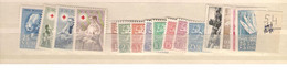 1954 MNH Finland, Year Complete According To Michel, Postfris** - Ganze Jahrgänge