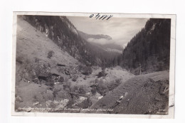 E5231) Alpengashot KARLSTEG Gg. Gschößwand - Zillertal - Tirol S/W FOTO AK Alt !! - Zillertal