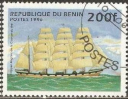 BENIN -  Voiliers 1996 : Clipper Anglais De La Course Du Thé - Schiffe