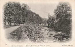 FRANCE - Environs D'Avallon - Route De Pontaubert - La Vallée Du Cousin - Carte Postale Ancienne - Avallon