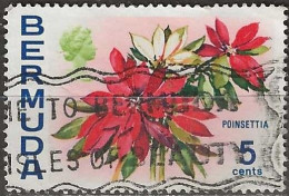 BERMUDA 1970 Flowers -  5c. - Poinsettia AVU - Bermuda