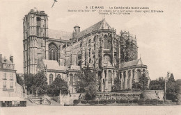 FRANCE - Le Mans - Vue Générale De La Cathédrale Saint Julien - Vue De L'extérieur - Carte Postale Ancienne - Le Mans