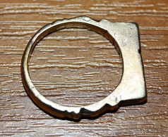 Bague Bronze Africaine De Mauritanie Dite Bague De Touareg - 4.4gr - African Bronze Ring - Ethnisch