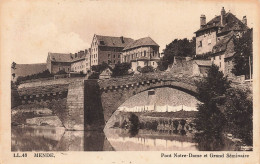 FRANCE - Mende - Vue Sur Le Pont Notre Dame Et Grand Séminaire - LL - Carte Postale Ancienne - Mende