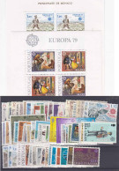 Tema Europa - 1979 - Completo Tema Europa 68 Sellos + 2 HB - Full Years