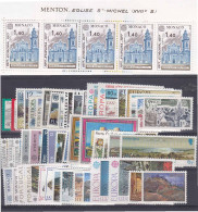 Tema Europa - 1977 - Completo Tema Europa 56 Sellos + 2 HB - Full Years