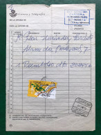 España Spain 1997, ATM MÚSICA, DOCUMENTO POSTAL REEMBOLSO 202 PTS, EPELSA, RARO!!! - Automatenmarken [ATM]