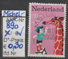 1967- NIEDERLANDE - SM "Voor Het Kind - Kinderlieder" 20C+10C Mehrf. - O  Gestempelt - S. Scan (890o Nl) - Gebruikt