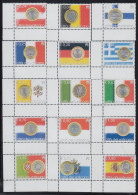Vaticano 1345/59 2004 Euro Moneda única En 15 Estados MNH - Altri & Non Classificati