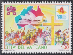 Vaticano 1466 2008 Día Mundial De La Juventud MNH - Sonstige & Ohne Zuordnung