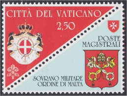 Vaticano 1475 2008 Convención Entre Malta Y Ciudad Del Vaticano MNH - Other & Unclassified