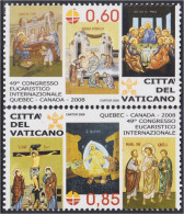 Vaticano 1467/68 2008 49º Congreso Eucarístico Internacional MNH - Other & Unclassified