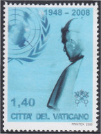 Vaticano 1469 2008 Viaje De SS Benedicto XVI A La ONU MNH - Otros & Sin Clasificación