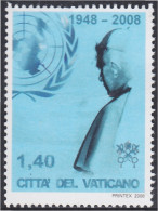 Vaticano 1469 2008 Viaje De SS Benedicto XVI A La ONU MNH - Other & Unclassified