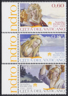 Vaticano 1516/18 2010 Obras Del Pintor Sandro Botticelli MNH - Andere & Zonder Classificatie