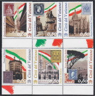 Vaticano 1543/48 2011 150 Aniversario De La Unidad De Italia MNH - Andere & Zonder Classificatie