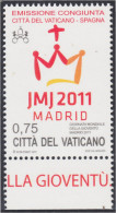 Vaticano 1559 2011 XXVI Festival Mundial De La Juventud MNH - Altri & Non Classificati