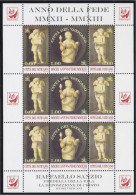 Vaticano 1611/13 2013 Minihojita Alegoría De La Fe MNH - Other & Unclassified