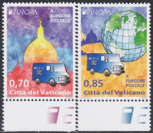 Vaticano 1621/22 2013 Europa Furgoneta Postal MNH - Other & Unclassified