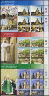 Vaticano 1540/42 2010 Minihojita Viajes De SS Benedicto XVI MNH - Andere & Zonder Classificatie