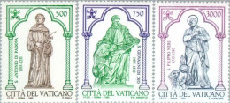 Vaticano - 1020/22 - 1995 Santos De La Iglesia Lujo - Otros & Sin Clasificación