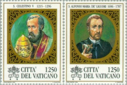 Vaticano - 1050/51 - 1996 7º Cent Muerte Celestino V Lujo - Other & Unclassified