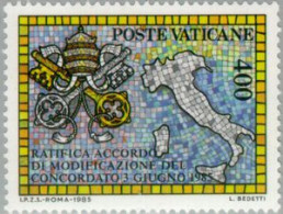 REL/S  Vaticano  Nº 783  1985  Ratificación Concordato Entre El Vaticano E Ita - Other & Unclassified