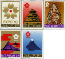 REL/S Vaticano  Nº 497/01  1070  Exp. Universal De Osaka Lujo - Andere & Zonder Classificatie