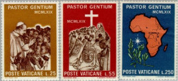 REL/S Vaticano  Nº 491/93  1969  Viaje De Pablo VI A Uganda Lujo - Sonstige & Ohne Zuordnung