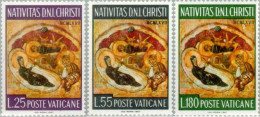 REL/S Vaticano  Nº 476/78  1967  Navidad Lujo - Altri & Non Classificati