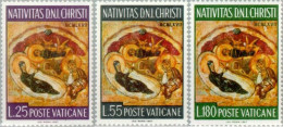 REL/S Vaticano  Nº 476/78  1967  Navidad Lujo - Autres & Non Classés
