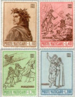 Vaticano  Nº 428/31  1965  7º Cent De Dante Alighieri Lujo - Otros & Sin Clasificación