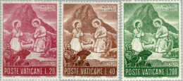 Vaticano  438/40   1965  Navidad  MNH - Autres & Non Classés