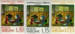 REL/S Vaticano  Nº 415/17  1964  Navidad Lujo - Sonstige & Ohne Zuordnung