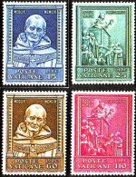 REL/S Vaticano 289/92  1960  5º Cent. Muerte St. Antonin MNH - Other & Unclassified