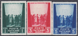 Vaticano 109/11 1944 Por Las Víctimas De La Guerra MNH - Other & Unclassified