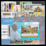 Vaticano 2015 Año Completo - Sonstige & Ohne Zuordnung