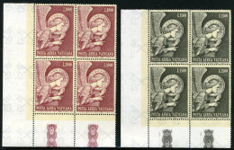 REL Vaticano Aéreo 53/54  Bl. 4 1968 Angel MNH - Autres & Non Classés