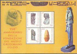 Vaticano HB 11 1989 150º Aniv. Museo Gregoriano-egipcio Lujo - Autres & Non Classés