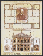 Vaticano HB 33 2008 V Centenario Del Nacimiento De Andrea Palladio MNH - Otros & Sin Clasificación