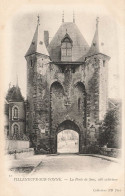 FRANCE - Villeneuve Sur Yonne - La Porte De Sens - Côté Extérieur - Carte Postale Ancienne - Villeneuve-sur-Yonne