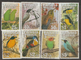 Trinidad And Tobago 1990 SG 788-95  Birds   Fine Used - Trinidad & Tobago (1962-...)