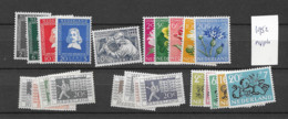 1952 MNH  Netherlands,complete According To NVPH, Postfris** - Annate Complete