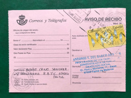 España Spain 1993, ATM BARCOS DE ÉPOCA, DOCUMENTO POSTAL AVIS DE RECIBO 49 PTS, EPELSA, RARO!!! - Timbres De Distributeurs [ATM]