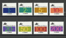 Portugal Timbre-taxe Port Dû 1992-93 Mf. 82-89 ** Portugal Postage Due 1992-93 ** - Ungebraucht