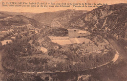 FRANCE - Chateauneuf Les Bains - Beau Coup D'oeil Sur La Presqu'île De St Cyr Et La Vallée De L - Carte Postale Ancienne - Andere & Zonder Classificatie