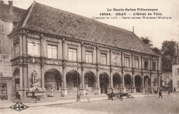 FRANCE - La Haute Saône Pittoresque - Gray - Vue Panoramique De L'hôtel De Ville - Carte Postale Ancienne - Gray